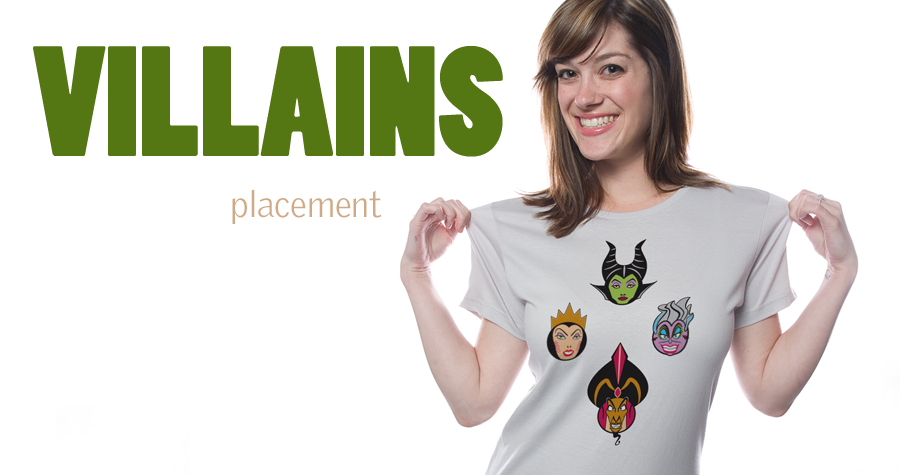 Disney Villains (Threadless) 2/2